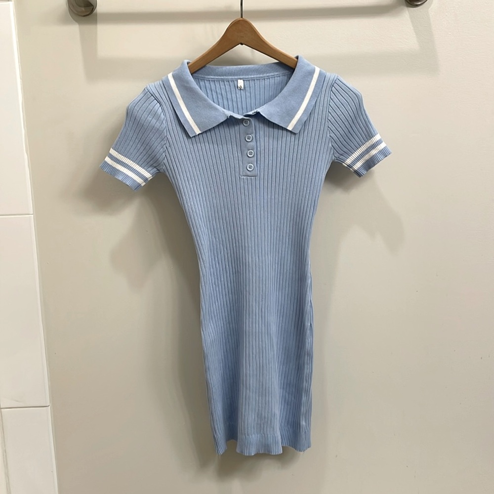 Light blue dress